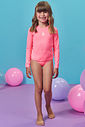 Blusa em malha com proteção UV50+ 99704 Kukiê Infantil Menina Blusa em malha com proteção UV50+ 99704 Kukiê Infantil Menina