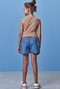 Shorts em jeans 97954 Vic Teen Menina Shorts em jeans 97954 Vic Teen Menina