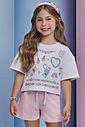 Blusa em meia malha 93436 Infanti Infantil Menina