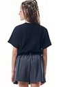 Blusa em meia malha 95605 Vic Teen Menina