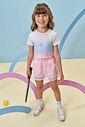 Conjunto de blusa em malha com proteção UV50+ e shorts em air tech e tela 96958 Kukiê Infantil Menina Conjunto de blusa em malha com proteção UV50+ e shorts em air tech e tela 96958 Kukiê Infantil Menina