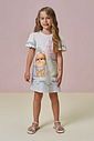 Vestido em molecotton 93257 Infanti Infantil Menina