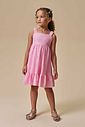 Vestido em malha laise 95885 Infanti Infantil Menina
