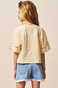 Blusa em meia malha 94378 Vic Teen Menina Blusa em meia malha 94378 Vic Teen Menina