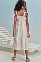 Vestido midi em linho santorini 99451 Lilimoon Teen Menina Vestido midi em linho santorini 99451 Lilimoon Teen Menina