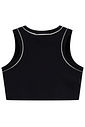 Top cropped em poliamida 96992 Kukiê Infantil Menina