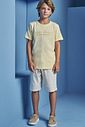 Camiseta em meia malha 98656 Johnny Fox Teen Menino