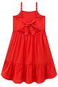 Vestido em blend de viscose aruba 95586 Vic Teen Menina