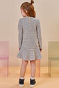 Vestido em malha jacquard kim 92687 Infanti Infantil Menina