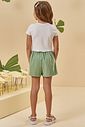 Conjunto de blusa em canelado e shorts em cupro 95545 Kukiê Infantil Menina Conjunto de blusa em canelado e shorts em cupro 95545 Kukiê Infantil Menina