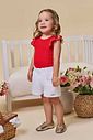 Shorts em sarja com elastano 95341 Infanti Infantil Menina