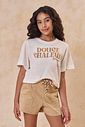 Conjunto de blusa em meia malha e shorts em sarja com elastano 95504 Lilimoon Teen Menina Conjunto de blusa em meia malha e shorts em sarja com elastano 95504 Lilimoon Teen Menina