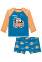 Conjunto de camiseta e sunga em malha UV dry com proteção UV50+ 95748 LucBoo Bebê Menino Conjunto de camiseta e sunga em malha UV dry com proteção UV50+ 95748 LucBoo Bebê Menino