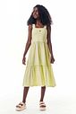 Vestido midi em meia malha 92745 Lilimoon Teen Menina