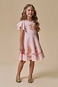 Vestido em fly tech 95833 Infanti Infantil Menina