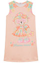 Vestido em Fly tech 95576 Kukiê Infantil Menina Vestido em Fly tech 95576 Kukiê Infantil Menina