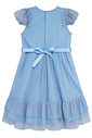 Vestido em tule com elastano 96522 Kukiê Infantil Menina Vestido em tule com elastano 96522 Kukiê Infantil Menina