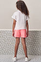 Conjunto de camiseta over em meia malha e shorts em moletom sem pelúcia 98793 Lilimoon Teen Menina Conjunto de camiseta over em meia malha e shorts em moletom sem pelúcia 98793 Lilimoon Teen Menina