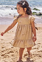 Vestido em blend de linho bordado 96175 Infanti Infantil Menina Vestido em blend de linho bordado 96175 Infanti Infantil Menina