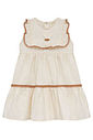 Vestido em linho deluxe 95539 Kukiê Infantil Menina Vestido em linho deluxe 95539 Kukiê Infantil Menina