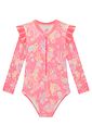 Maiô em malha UV dry com proteção 50+ 98409 Infanti Infantil Menina