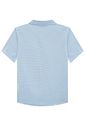 Camisa em tecido listrado 94788 LucBoo Infantil Menino Camisa em tecido listrado 94788 LucBoo Infantil Menino