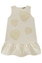 Vestido em sarja com elastano 98613 Infanti Infantil Menina Vestido em sarja com elastano 98613 Infanti Infantil Menina