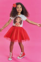 Saia em tule 86130 Kukiê Infantil Menina