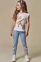 Blusa em cotton 94647 Infanti Infantil Menina