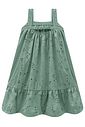 Vestido em tecido bordado 98948 Kukiê Infantil Menina