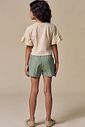 Shorts em sarja com elastano 94947 Infanti Infantil Menina