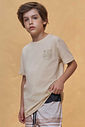 Camiseta em meia malha 96379 Johnny Fox Teen Menino Camiseta em meia malha 96379 Johnny Fox Teen Menino