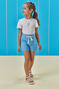 Conjunto de blusa em malha power e shorts em linho santorine 95870 Kukiê Infantil Menina Conjunto de blusa em malha power e shorts em linho santorine 95870 Kukiê Infantil Menina