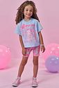 Bermuda biker em molecotton 99536 Kukiê Infantil Menina