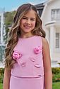 Conjunto de blusa e short saia em alfaiataria 97195 Infanti Infantil Menina