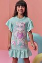 Vestido em meia malha 97946 Infanti Infantil Menina