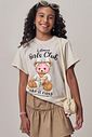 Camiseta over em meia malha 97930 Lilimoon Teen Menina Camiseta over em meia malha 97930 Lilimoon Teen Menina