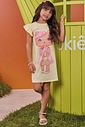 Vestido em meia malha 99582 Kukiê Infantil Menina