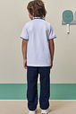 Camisa polo em piquet com elastano 98419 LucBoo Infantil Menino Camisa polo em piquet com elastano 98419 LucBoo Infantil Menino