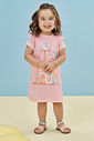 Vestido em meia malha 95215 Kukiê Bebê Menina Vestido em meia malha 95215 Kukiê Bebê Menina