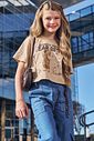 Blusa em meia malha 95195 Vic Teen Menina Blusa em meia malha 95195 Vic Teen Menina