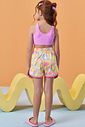 Shorts saída de praia em malha com proteção UV50+ 95548 Kukiê Infantil Menina Shorts saída de praia em malha com proteção UV50+ 95548 Kukiê Infantil Menina