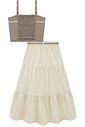Conjunto de regata e saia midi em linho santorine 92612 Lilimoon Teen Menina