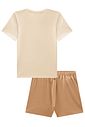 Conjunto de blusa em cotton e shorts em molevisco 98664 Lilimoon Teen Menina Conjunto de blusa em cotton e shorts em molevisco 98664 Lilimoon Teen Menina