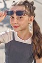 Óculos de sol com proteção UV400, acompanha case e estojo porta óculos 96069 Vic Teen Menina Óculos de sol com proteção UV400, acompanha case e estojo porta óculos 96069 Vic Teen Menina