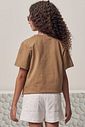 Camiseta comfy em meia malha 97927 Lilimoon Teen Menina Camiseta comfy em meia malha 97927 Lilimoon Teen Menina