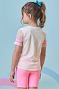 Blusa em meia malha e tela 96989 Kukiê Infantil Menina Blusa em meia malha e tela 96989 Kukiê Infantil Menina