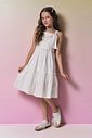 Vestido em tricoline com elastano 95364 Vic Teen Menina Vestido em tricoline com elastano 95364 Vic Teen Menina
