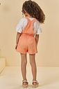 Conjunto de blusa em meia malha e jardineira em malha big waffle 95010 Kukiê Infantil Menina Conjunto de blusa em meia malha e jardineira em malha big waffle 95010 Kukiê Infantil Menina