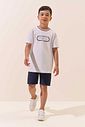 Camiseta em meia malha 96294 LucBoo Infantil Menino Camiseta em meia malha 96294 LucBoo Infantil Menino